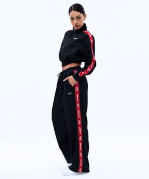 [SET] 레터링 테이프 크롭 트랙 세트 (BLACK)