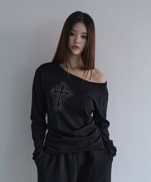 크로스 핫픽스 롱슬리브 블랙