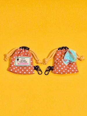 BGP 도트펌킨풉백파우치