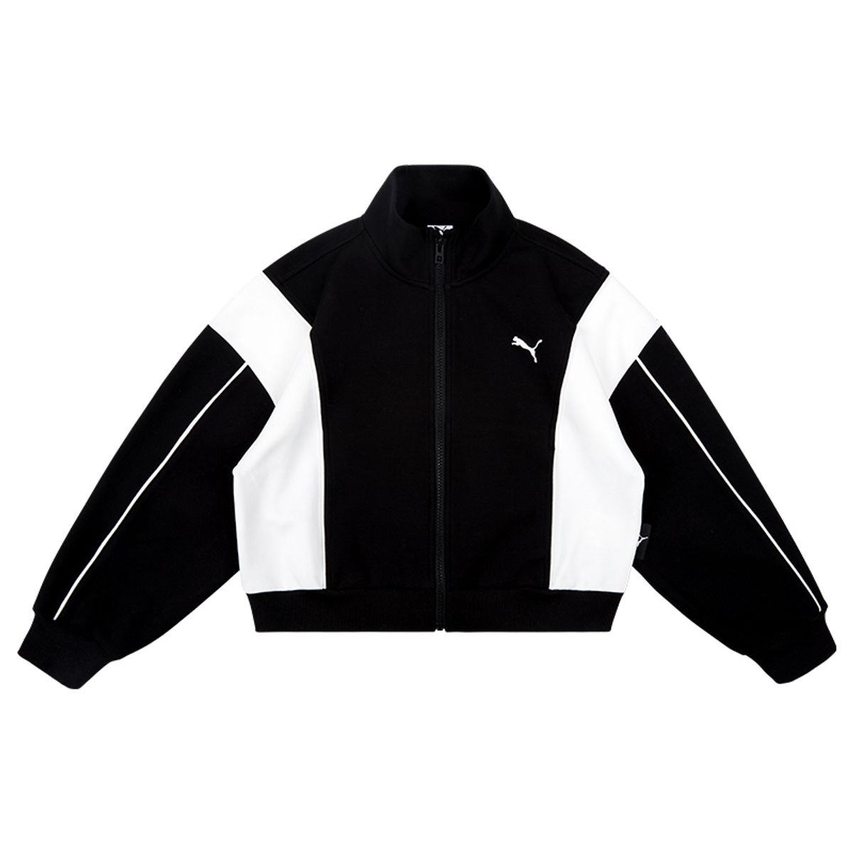 푸마 키즈(PUMA KIDS) 여아 파이핑 트랙 자켓_PK53JD401