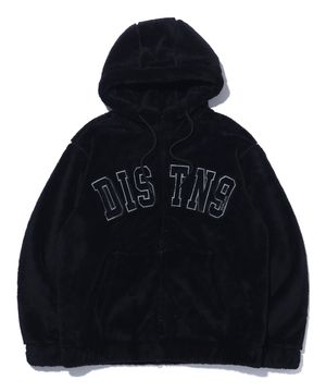 아플리케 플러피얀 후드집업 LP4TU890_BLACK