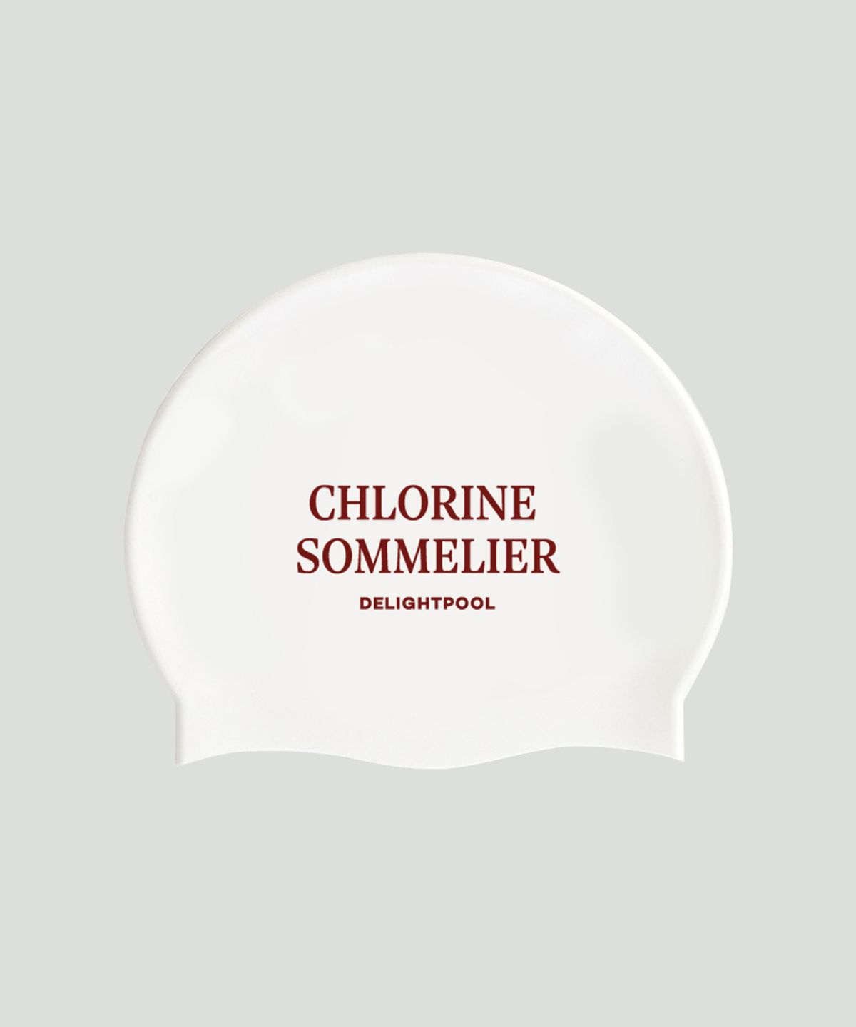 딜라잇풀(DELIGHTPOOL) Chlorine Sommelier Swim Cap - White