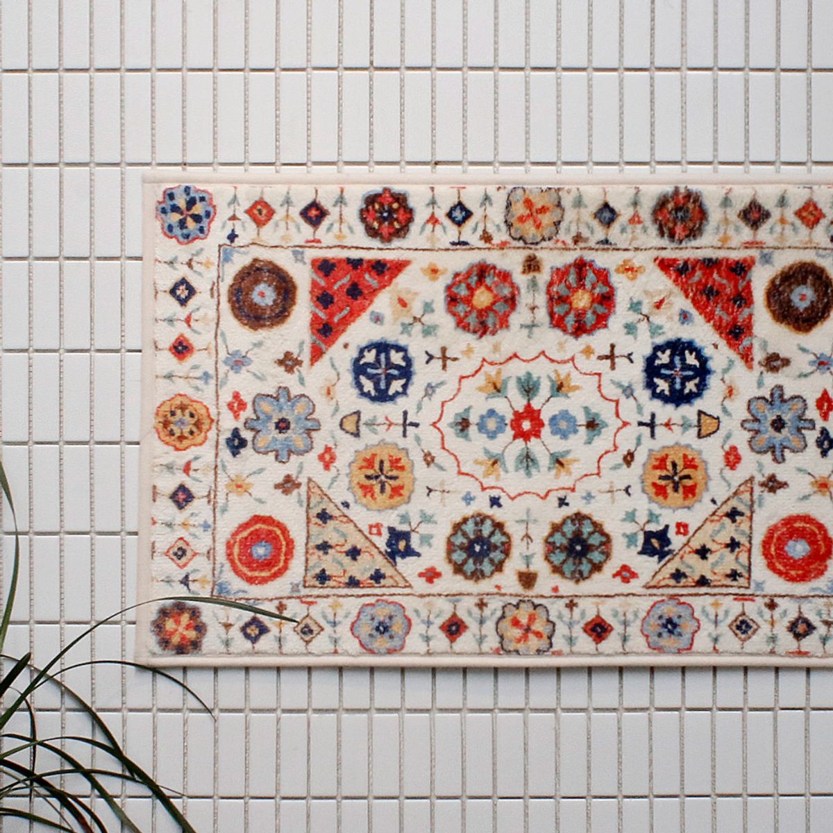 리에르 스튜디오(LEERE STUDIO) 60x40(cm) 퀼팅무드 포인트 욕실 러그