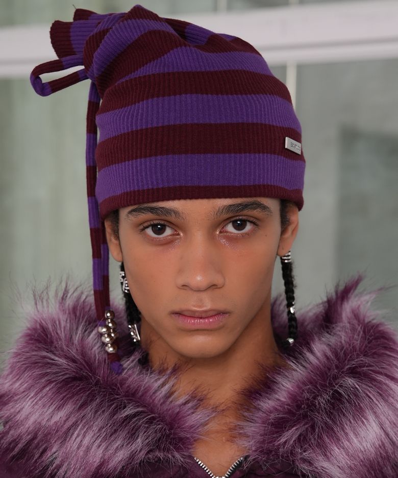 Dimsum beanie (purple)