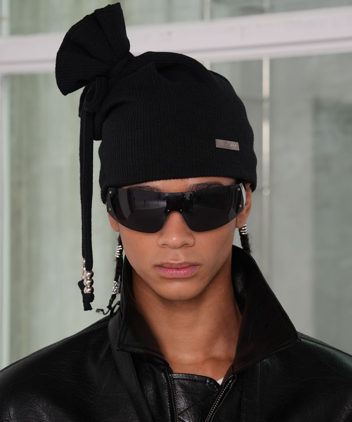 이에스씨 스튜디오(ESC STUDIO) Dimsum beanie (black)