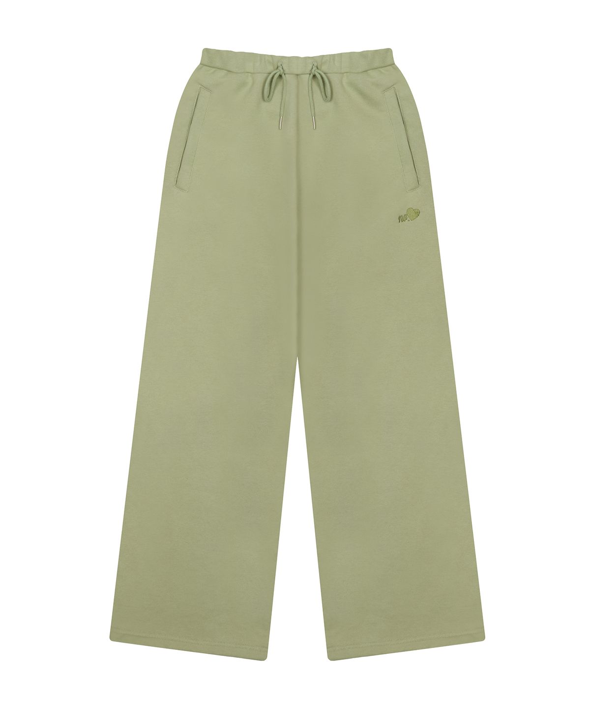 러브이즈트루(LUVISTRUE) LUVISTRUE X MEANINGLESS TRAINING PANTS(OLIVE GREEN)