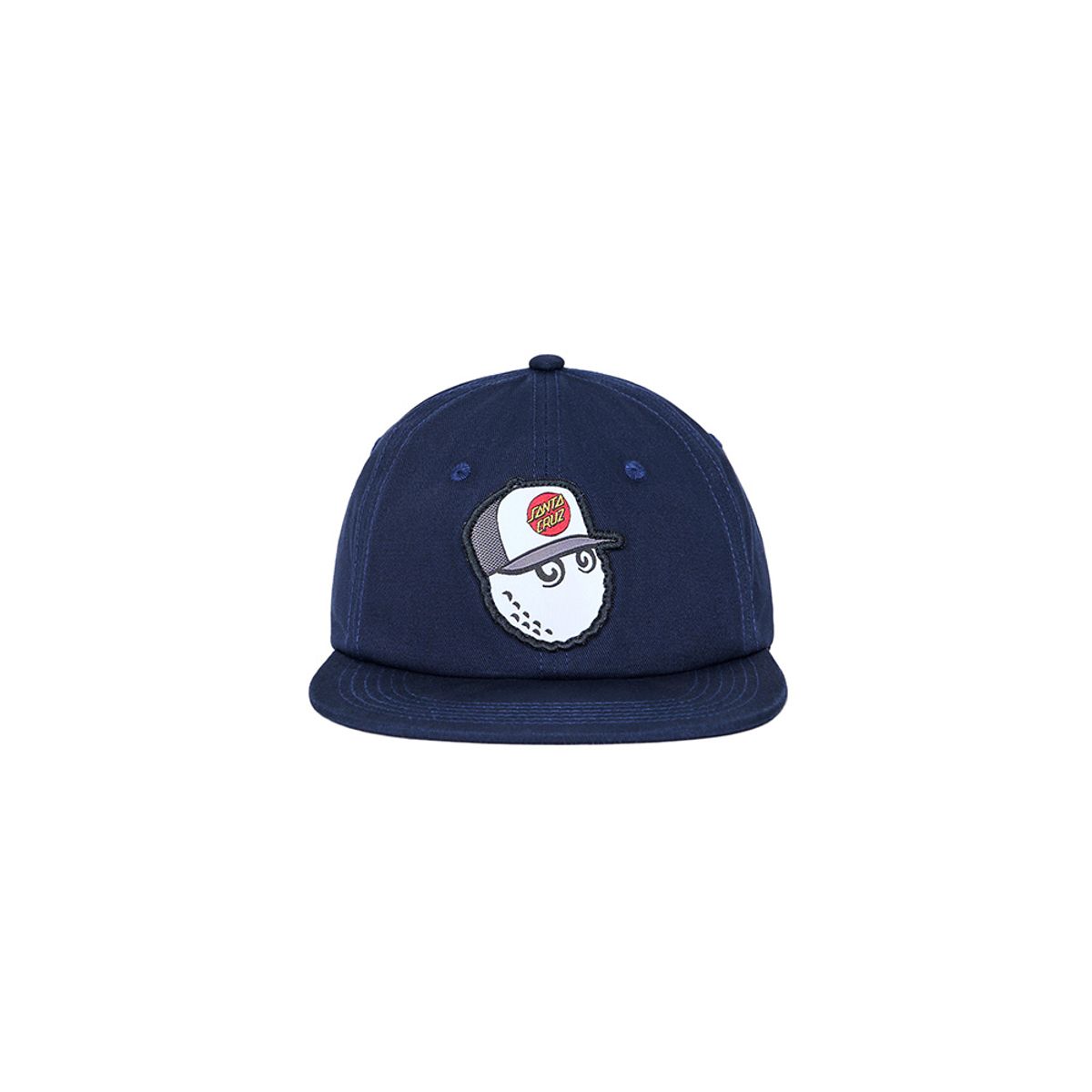 말본 골프(MALBON GOLF) [SANTA CRUZ] 와펜 포인트 스냅백 NAVY