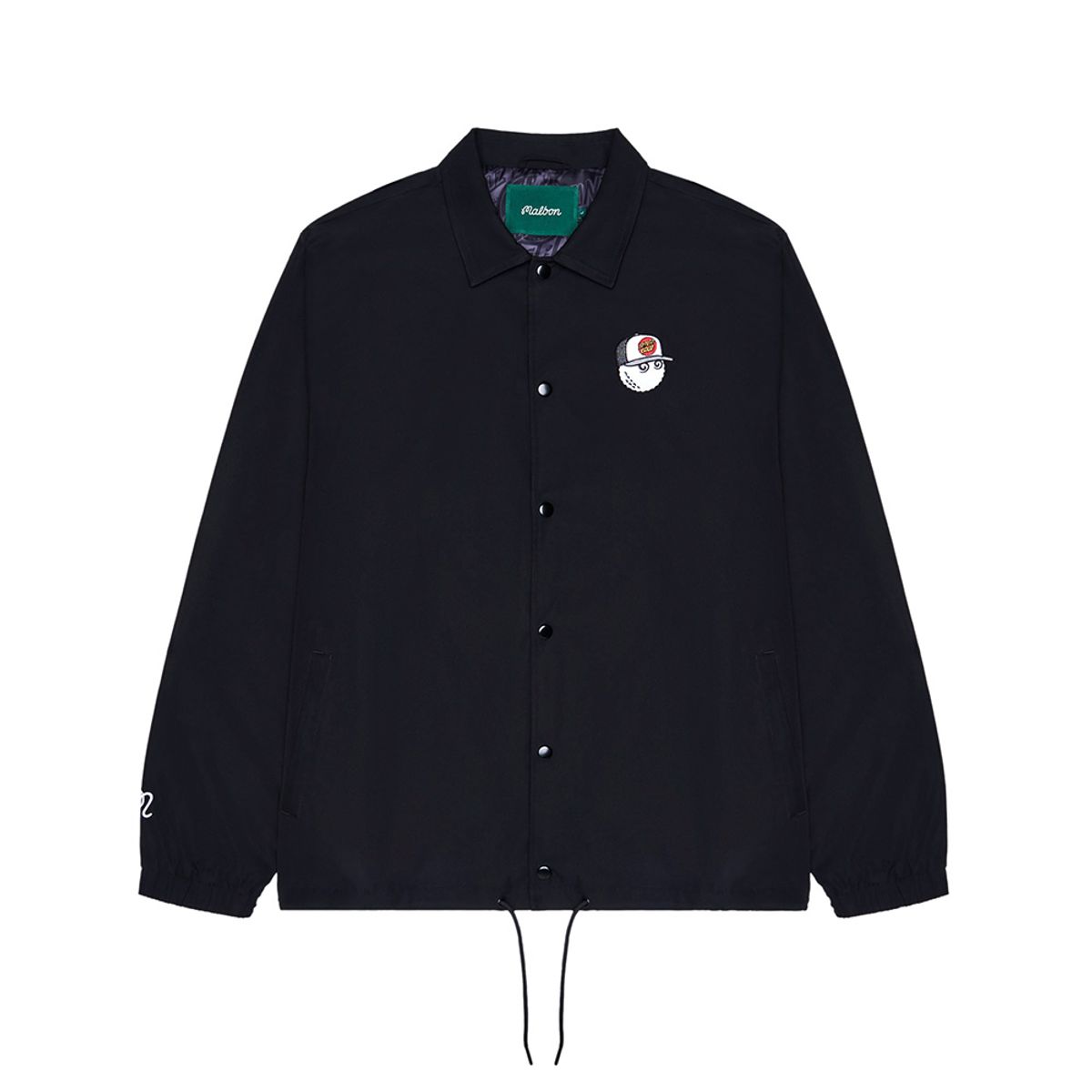 말본 골프(MALBON GOLF) [SANTA CRUZ] 코치 자켓 BLACK (MAN)