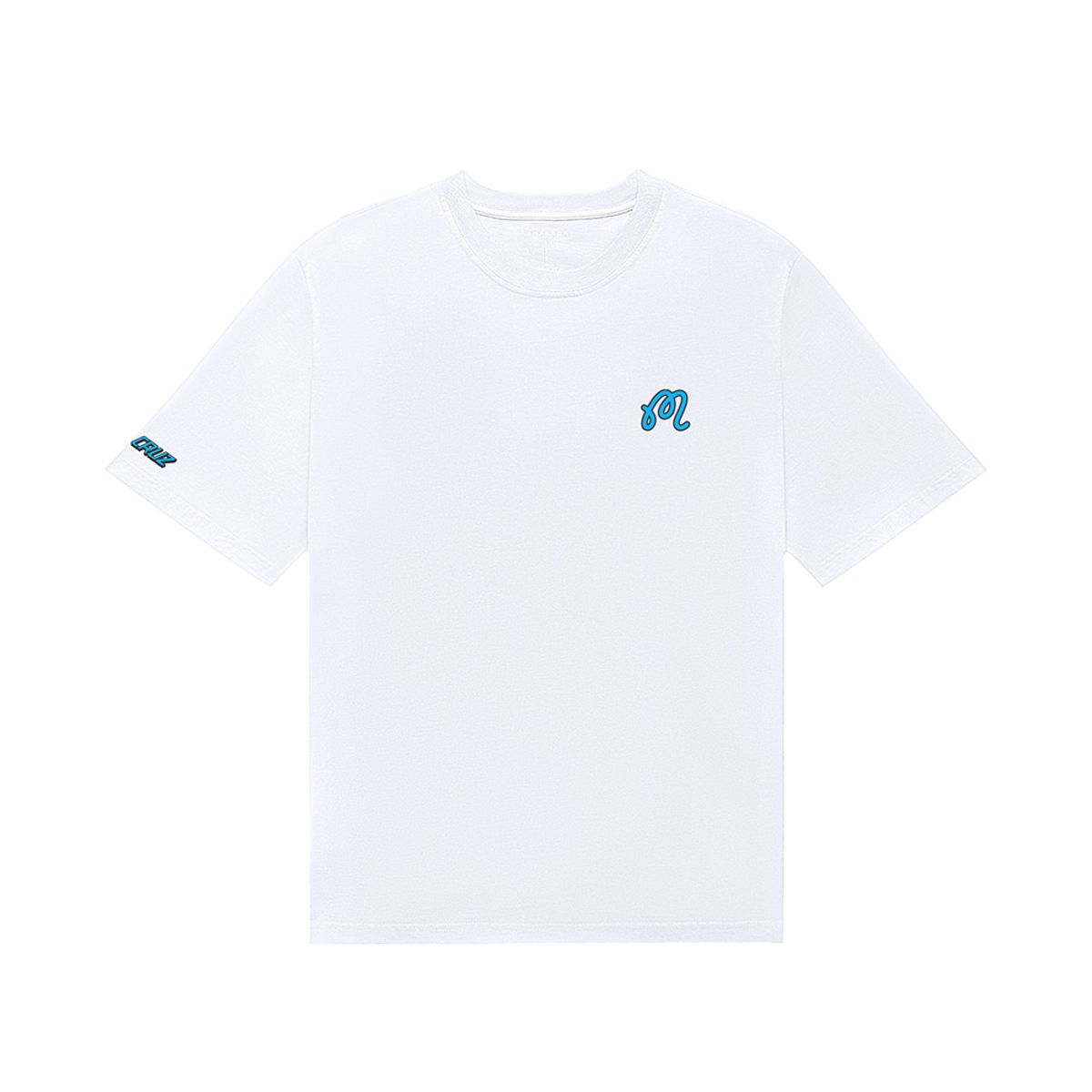 말본 골프(MALBON GOLF) [SANTA CRUZ] 버뮤다 스크림 라운드티셔츠 WHITE (MAN)