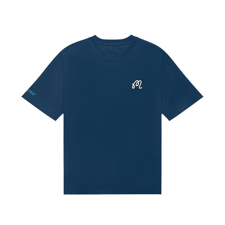 [SANTA CRUZ] 버뮤다 스크림 라운드티셔츠 NAVY (MAN)