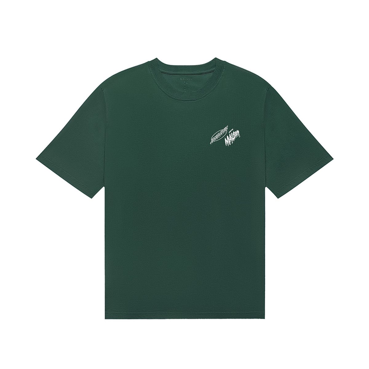 말본 골프(MALBON GOLF) [SANTA CRUZ] 버뮤다 슬래셔 라운드 티셔츠 GREEN (MAN)
