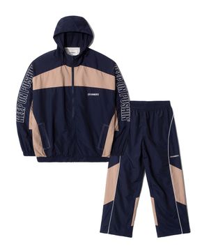 Retro Track Setup (Navy/Beige)