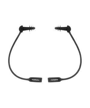 용품 실리콘 코드 귀마개 블랙 RO-RE2C001-BK