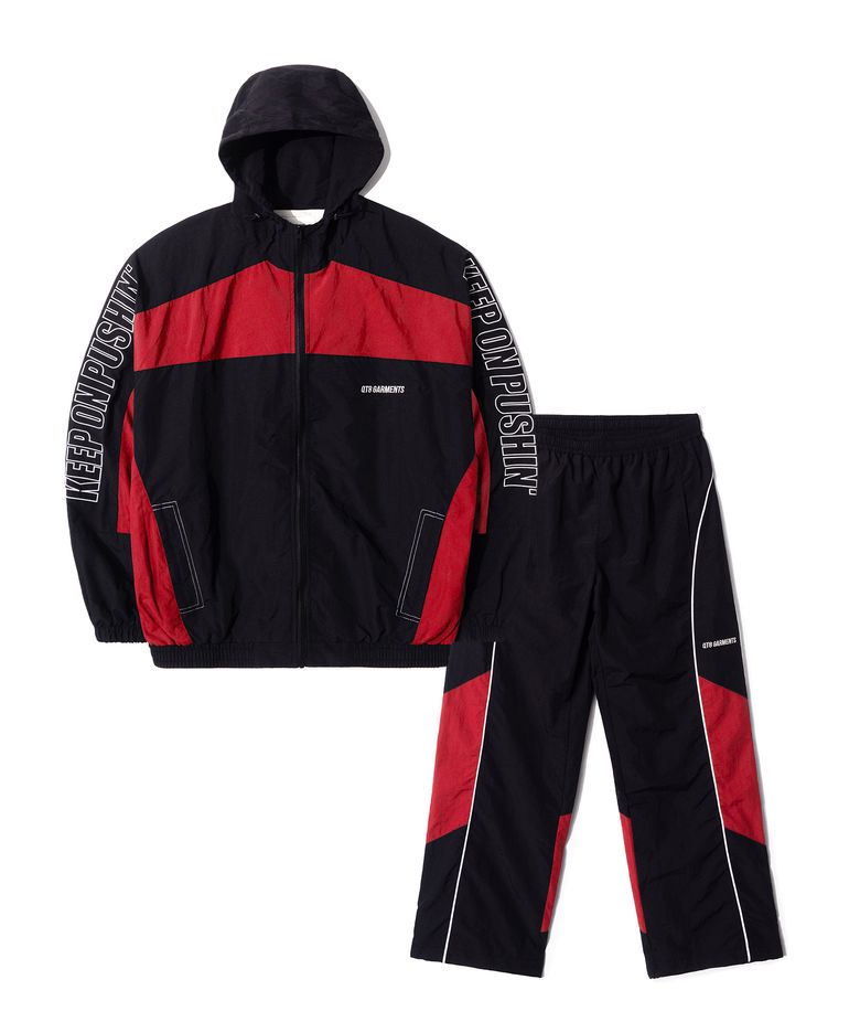Retro Track Setup (Black/Red)