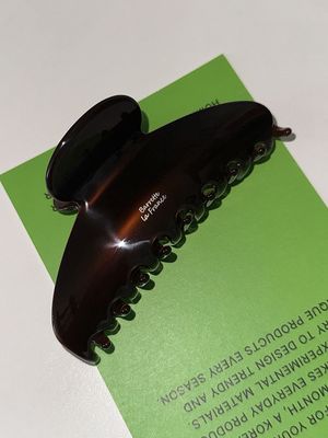 다크 초코 헤어 클립