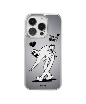 베티붑 댄싱 고스트 실버 에폭시 범퍼 폰케이스_그레이