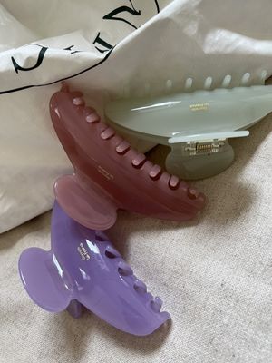 파스텔 헤어 클립 (3color)