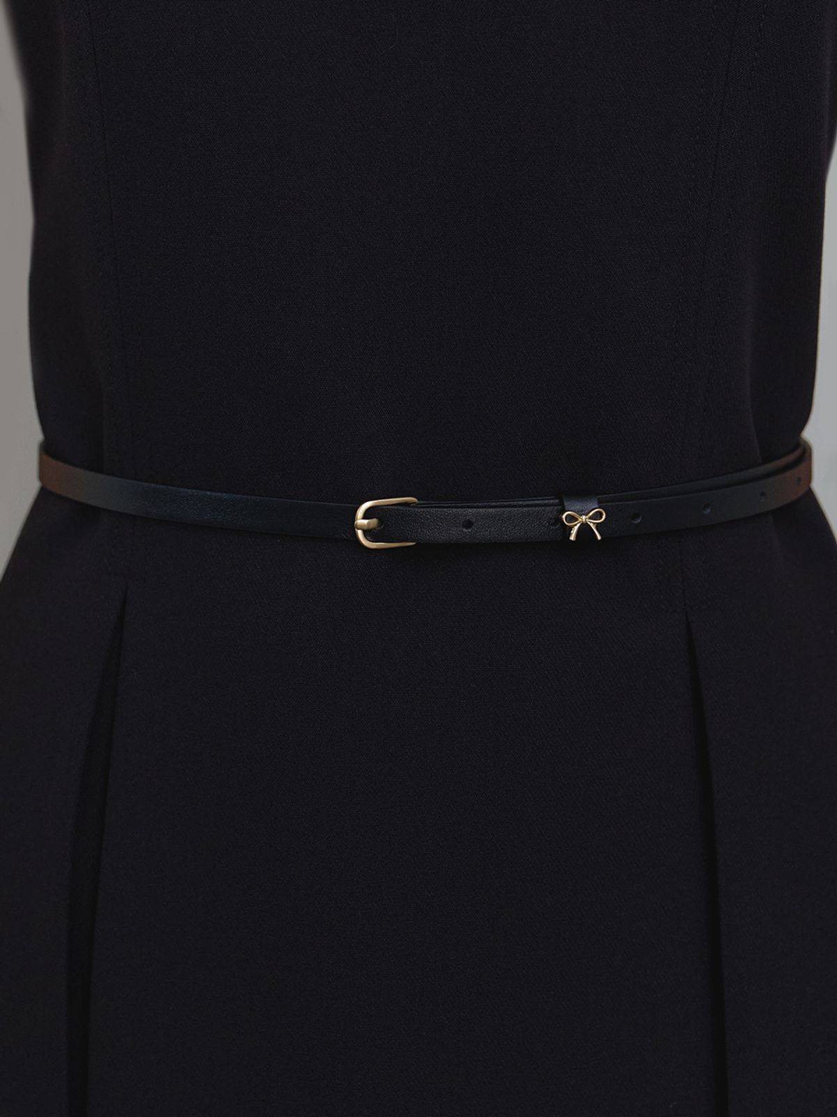 오블라(OVLA) [ESSENTIAL] soft buckle 10mm belt_ribbon edge BT003