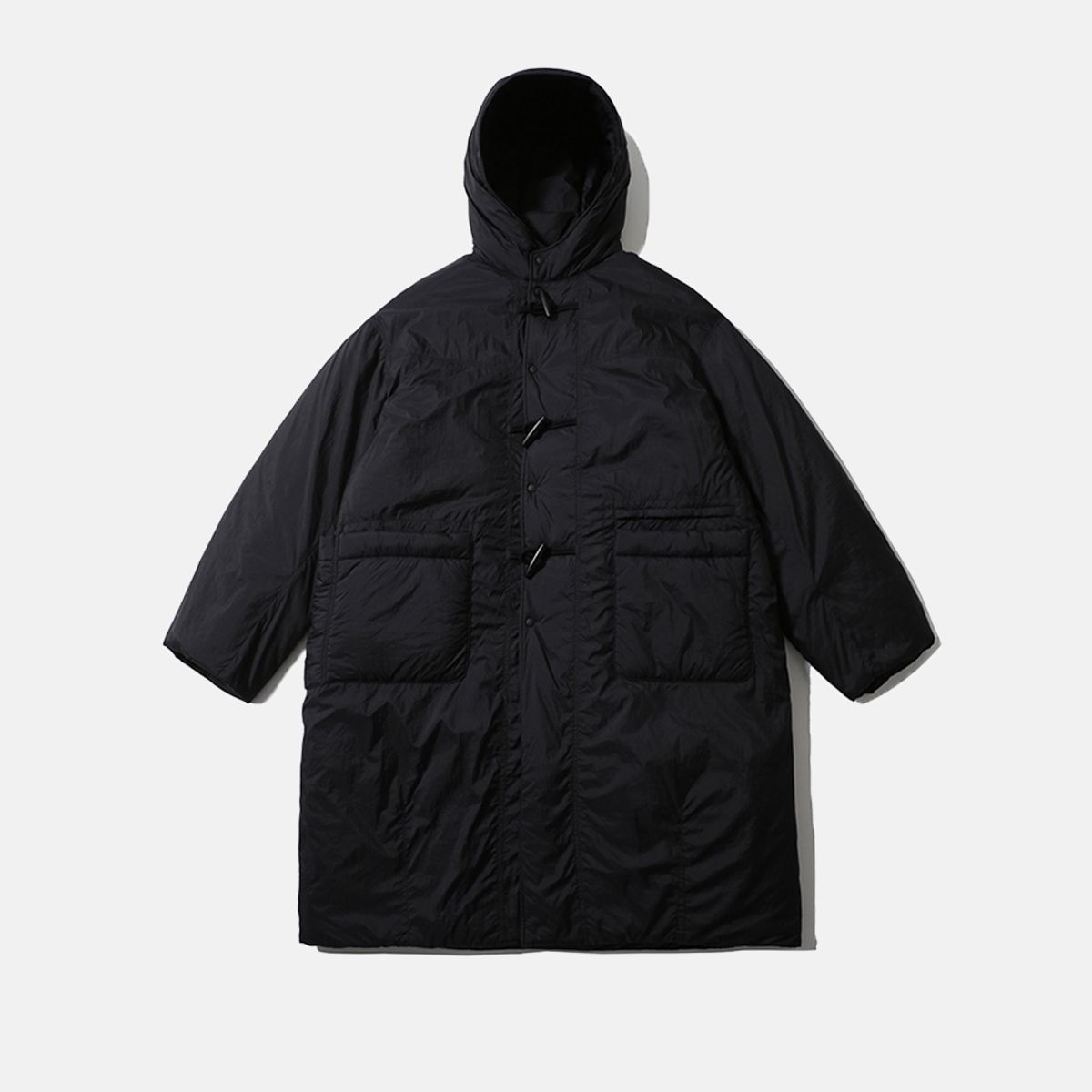 모이프(MOIF) [AW25] SNUG DUFFLE COAT / BLACK