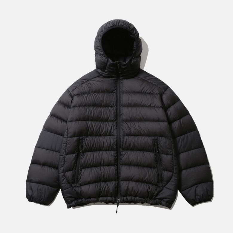 [AW25] HELIUM HOODED DOWN JACKET / SOOTY BLACK