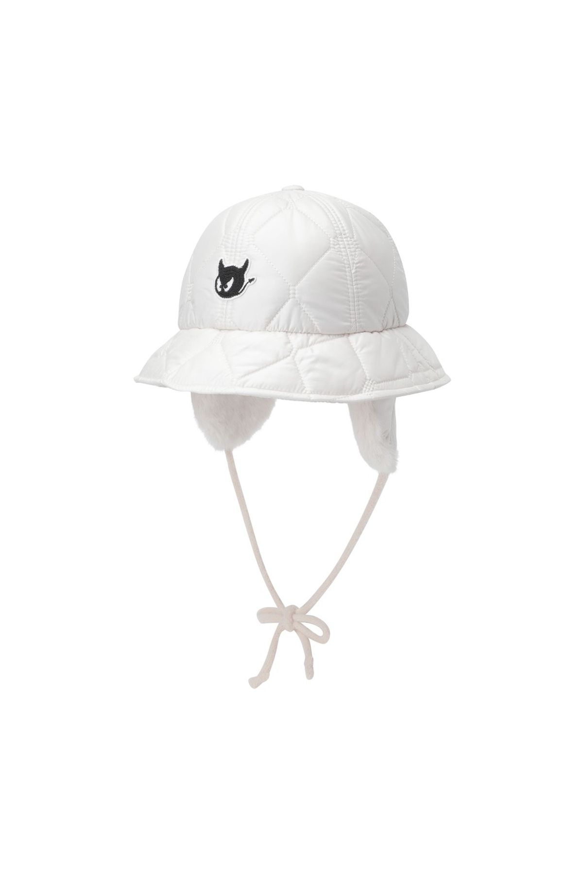 왁(WAAC) Women Ear Warmer padding Bucket Hat WGRCX25717IVX