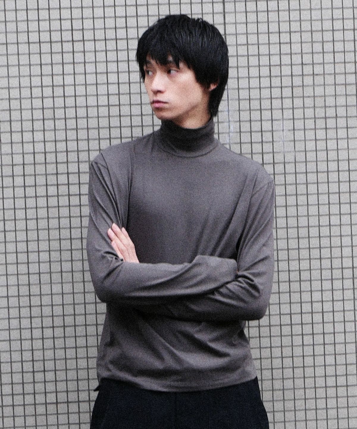 다이브인(DIVEIN) UNIFORM TURTLE NECK V2 (KHAKI)