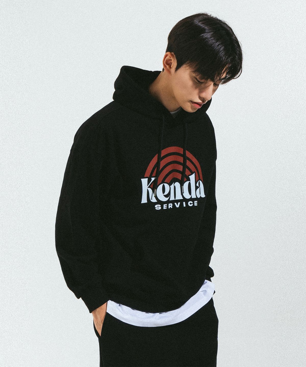 켄다(KENDA) VINYLS HOOD (BLACK)