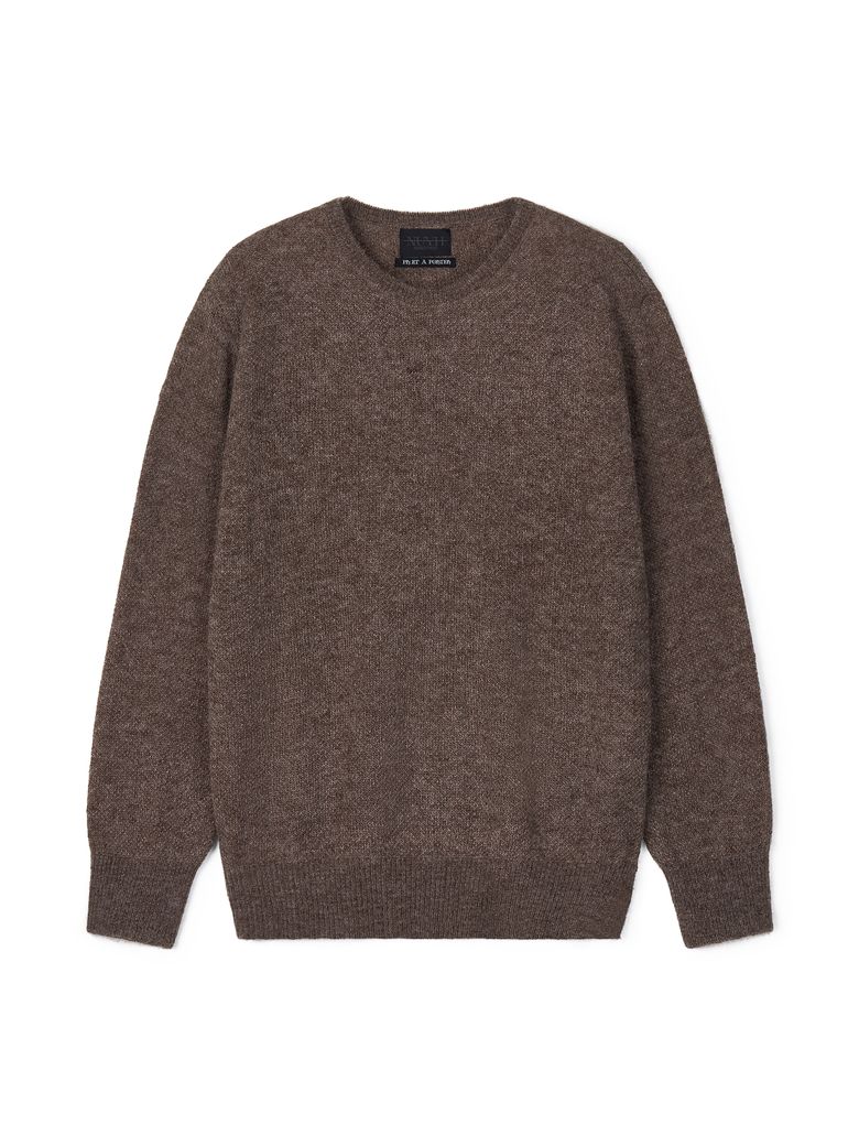 [PRET A PORTER] NUYH NEWYORK MOHAIR KNIT (EARTH)
