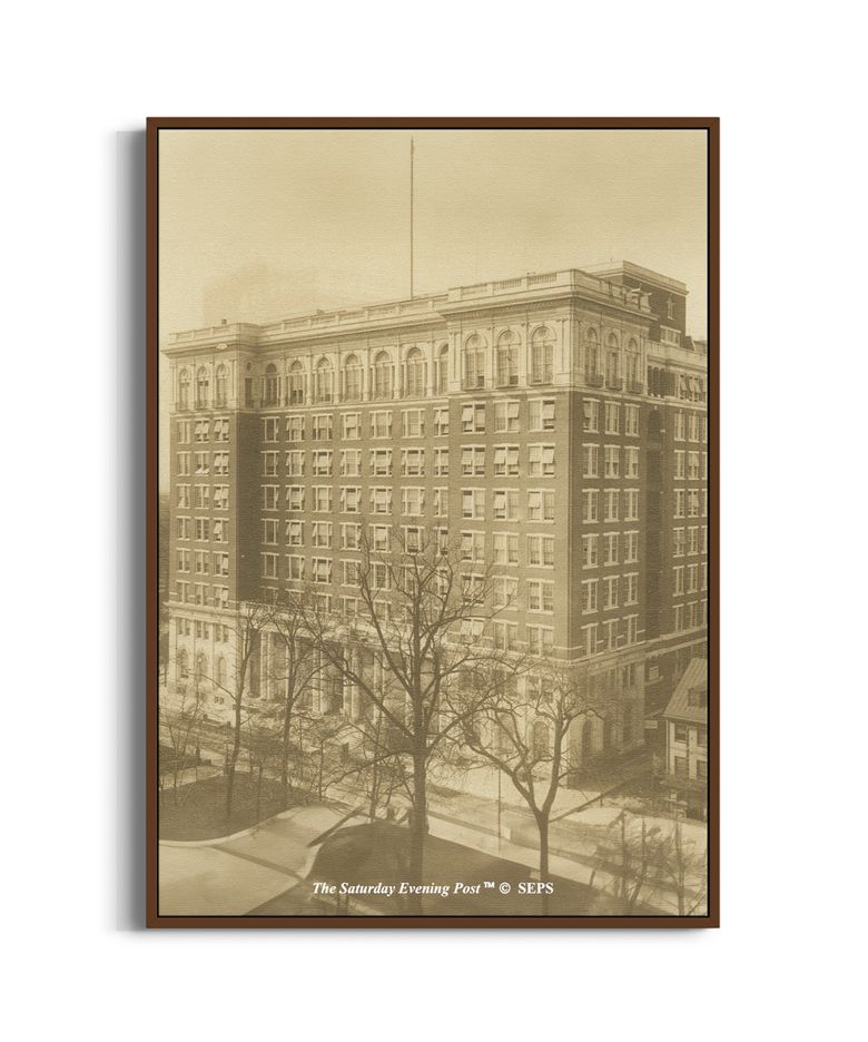 SEP Framed Poster_The Curtis Publishing Building, Philadelphia