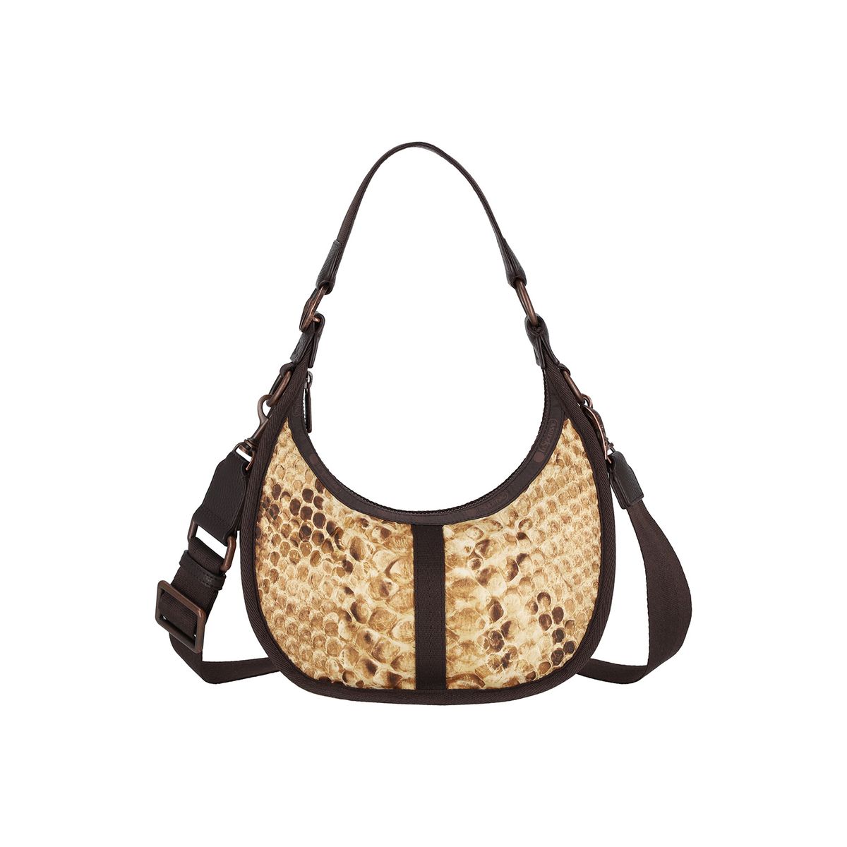 레스포색(LESPORTSAC) 볼로냐 스몰 파이톤 샌드 [5242.HE12]