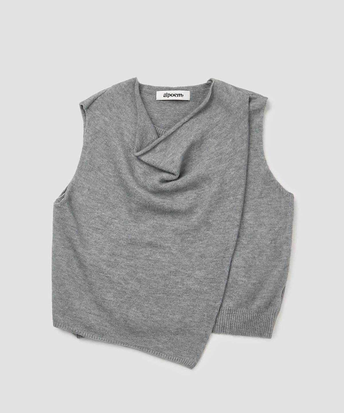 아포엠(APOEM) Drape Knit Top (3C)