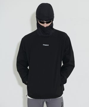 크리스피 지퍼포켓 레인져 후디 (Black)