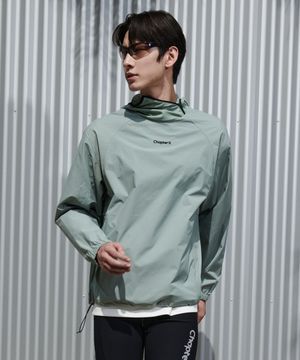 크리스피 지퍼포켓 레인져 후디 (Green)