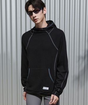 챕터 에어 와플 후디 (Black)