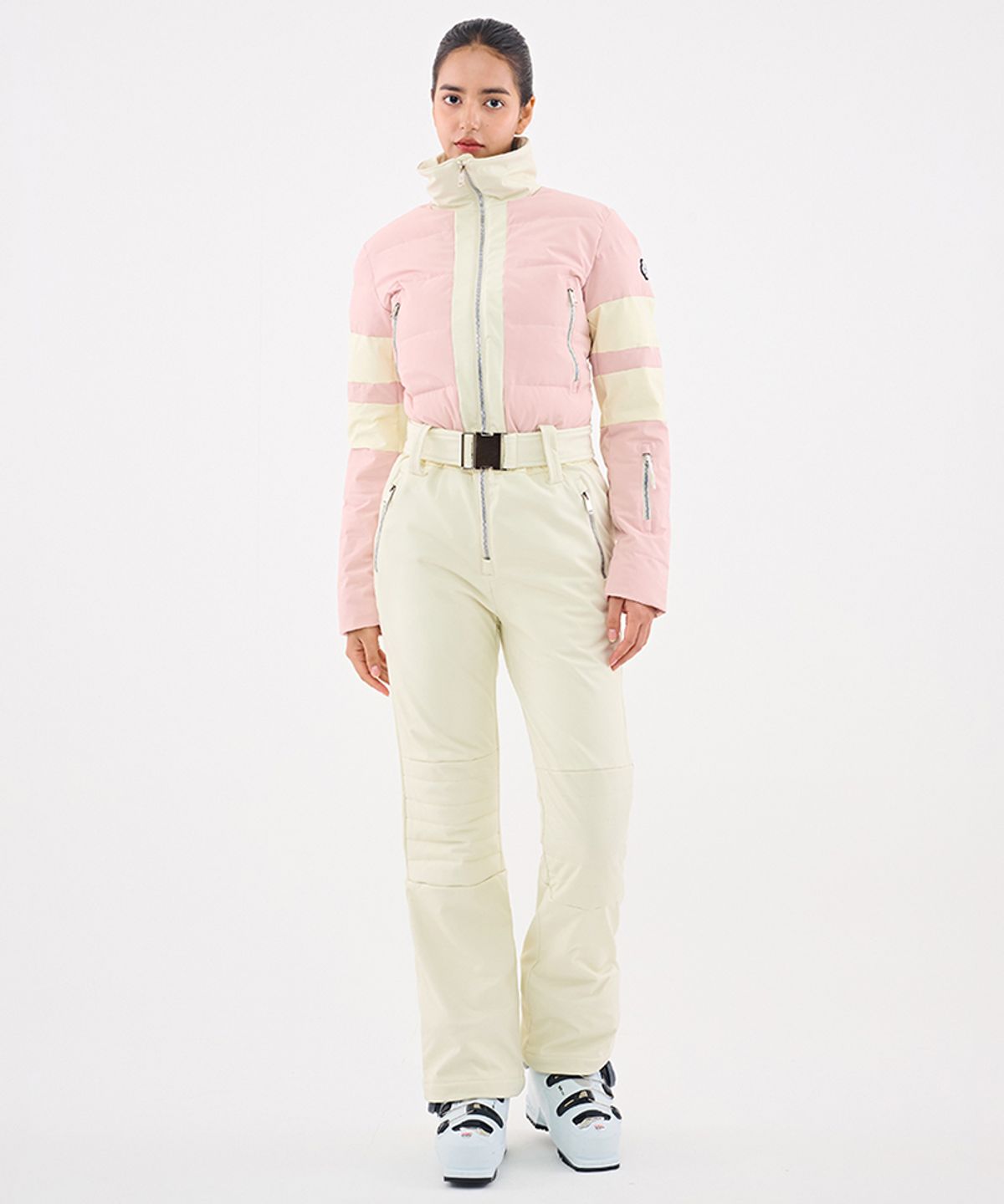 돌아우터웨어(DOLL OUTERWEAR) 2526 펄스 스키 점프슈트 PINK