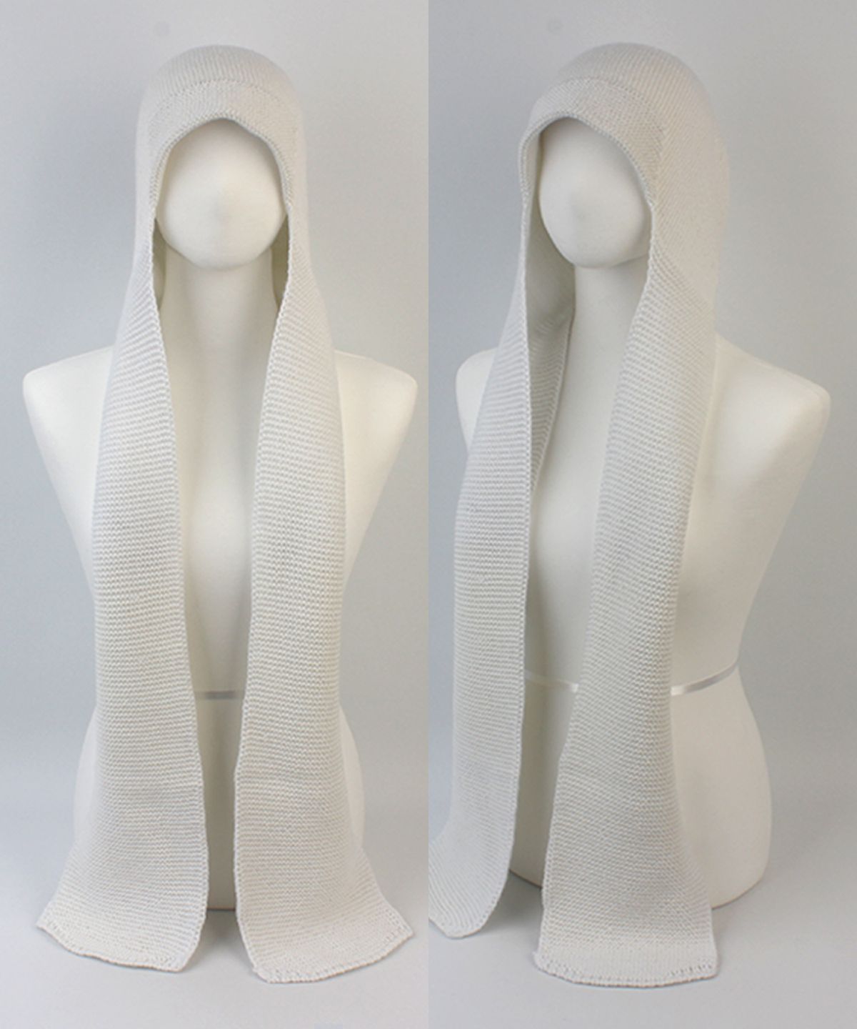 유니버셜 케미스트리(UNIVERSAL CHEMISTRY) Wool Ivory Brim Muffler Beanie 머플러비니
