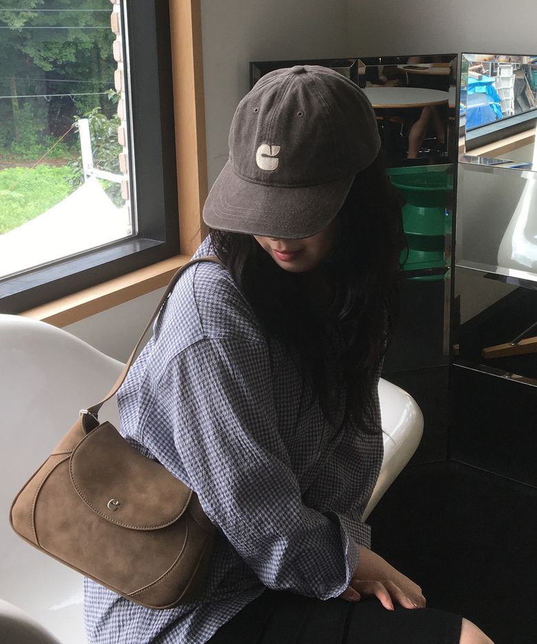 뉴 로고 워시드 캡 J74104010