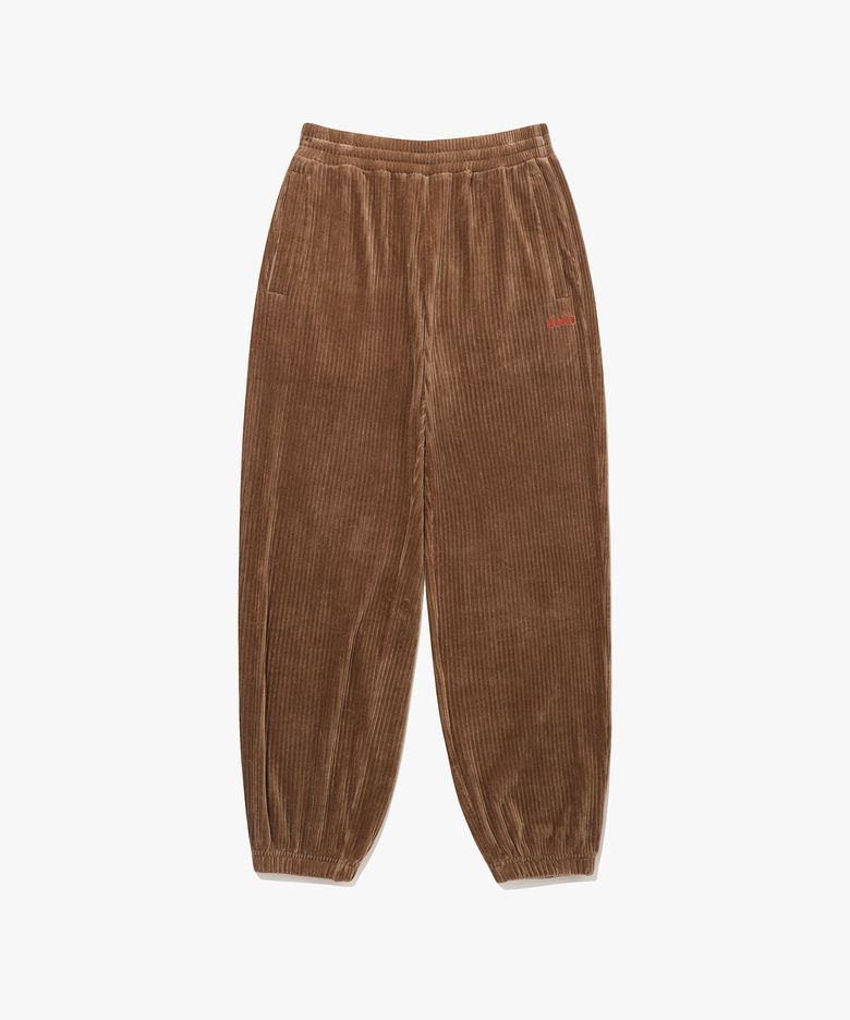 몬텔로 코듀로이 조거 팬츠 BROWN