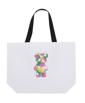 덥제 곰돌이 리유저블백 (화이트)