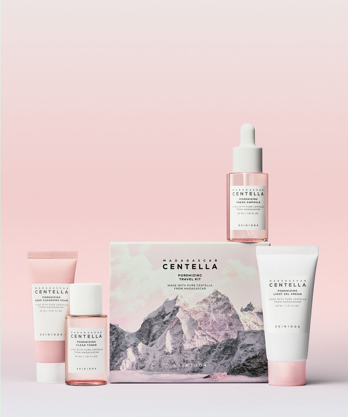 스킨1004(SKIN1004) 마다가스카르 센텔라 포어마이징 트래블 키트(4종)
