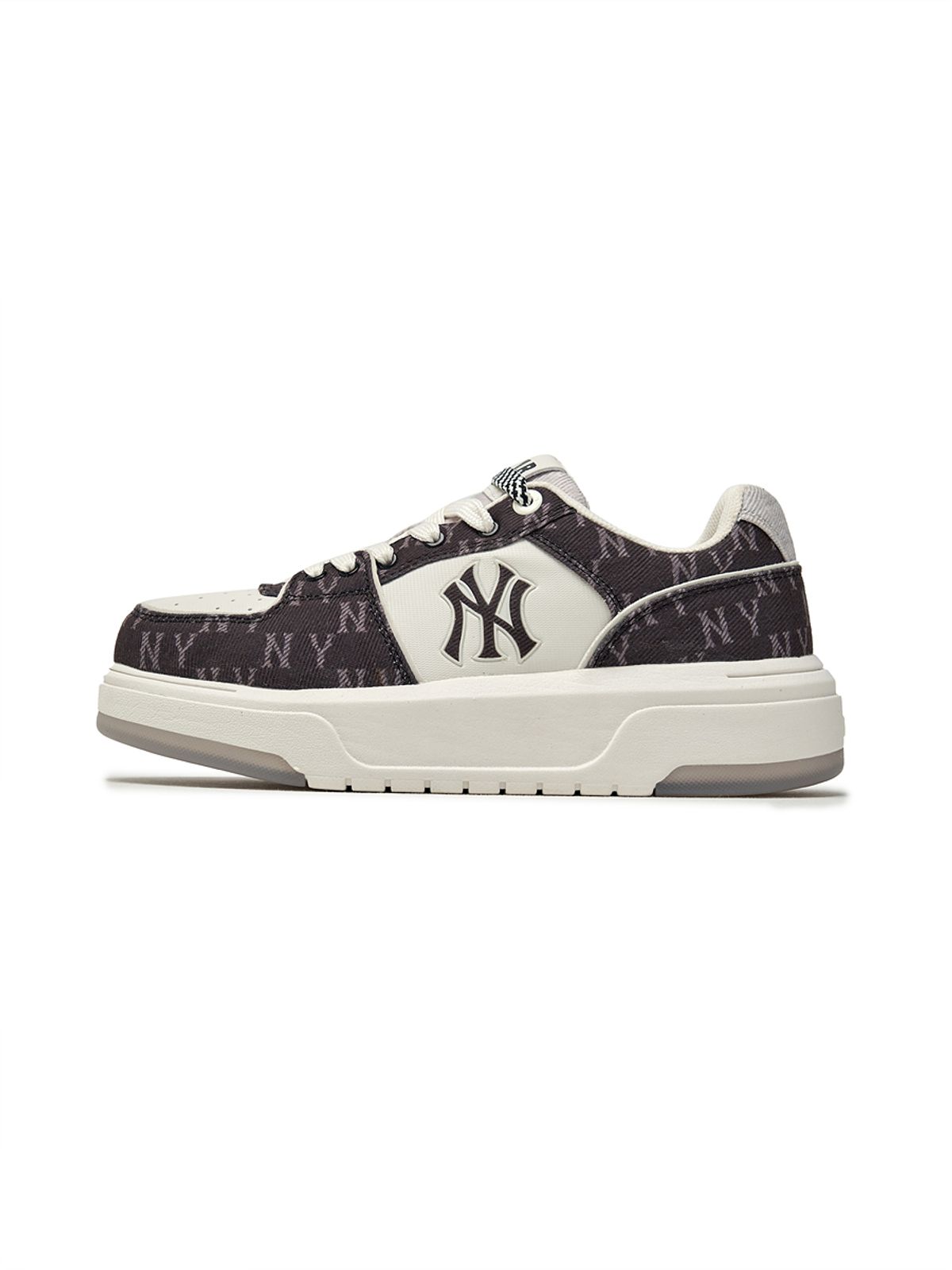 엠엘비(MLB) 청키라이너 데님 모노그램 SL NY (Black)