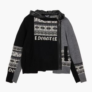 패치워크 자카드 가디건 (S5FWCA011)