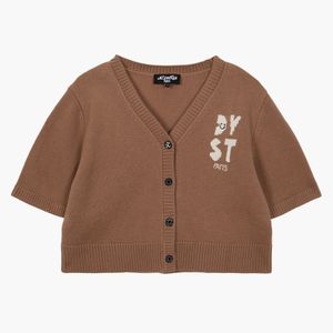 DVST 하프 슬리브 니트 가디건 CAMEL (S5FWCA001)