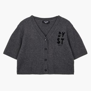 DVST 하프 슬리브 니트 가디건 MELANGE (S5FWCA001)