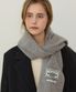 Daily Wool Muffler - Grey