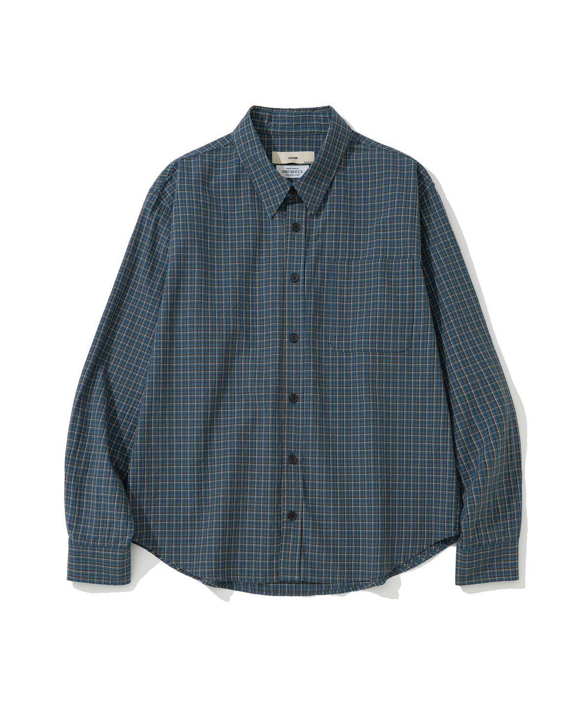 시도(SIIIIDO) EMILIO MIX CHECK SOFT SHIRT (JAPAN FABRIC) #1