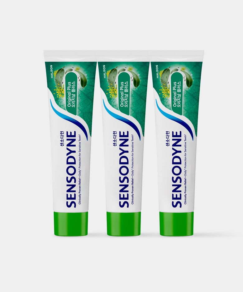 오리지날 플러스 민감성 치약 100g x3개