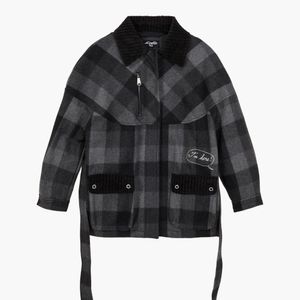 아임히어 라운드 하프 코트 (S5FWCT012)