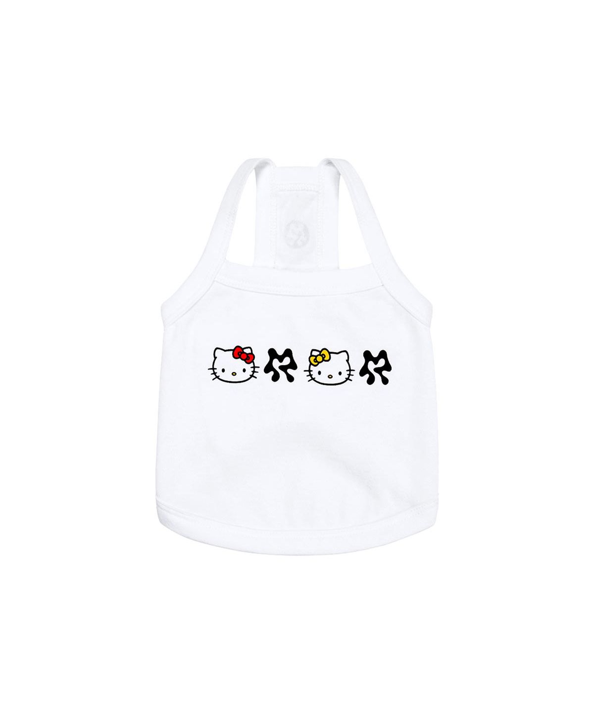 아루마루(ARUMARU) 헬로키티x아루마루 펫 로고 크롭_화이트