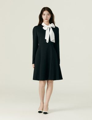 보트넥 타이원피스_RMOWF49S11